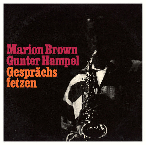 Master Release: Gesprächsfetzen by Marion Brown