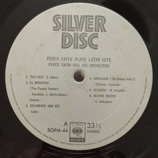 Percy Faith Plays Latin Hits