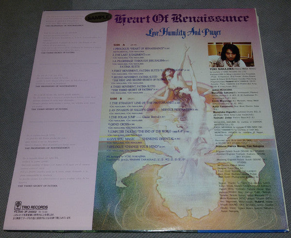 Master Release: The Prophecies-Heart Of Renaissance by Yuhki Nakajima