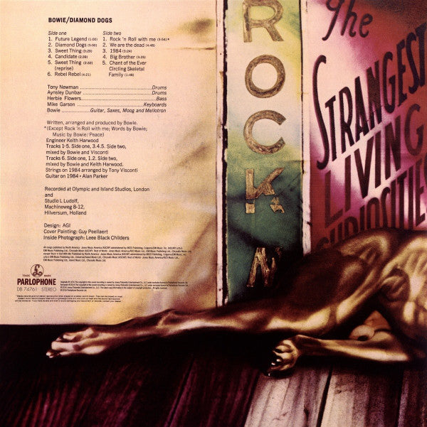Release: Diamond Dogs-Vinyl-Worldwide-2017-0190295990404, DB 74761-9797722