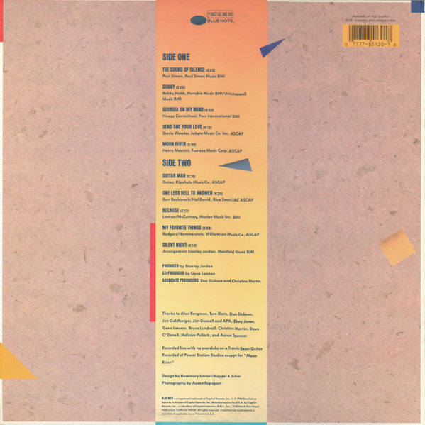 Master Release: Standards Volume 1 by Stanley Jordan