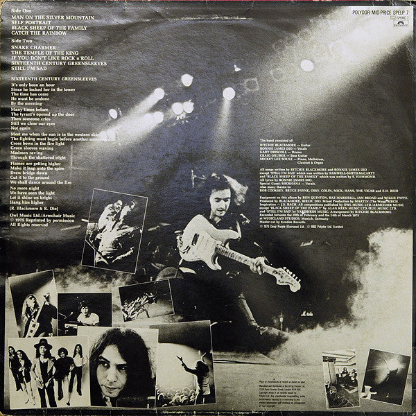 Release: Ritchie Blackmore's Rainbow-Vinyl-UK-1983-SPELP 7-5054084