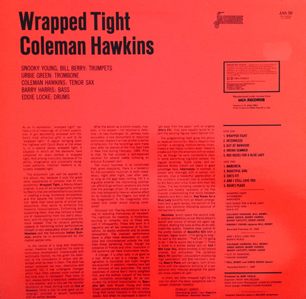Release: Wrapped Tight-Vinyl-UK-None-JAS 50-2404711