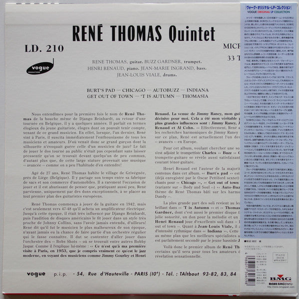 René Thomas Et Son Quintette
