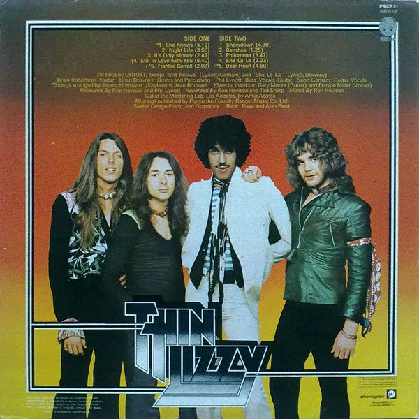 Master Release: Nightlife by Thin Lizzy
