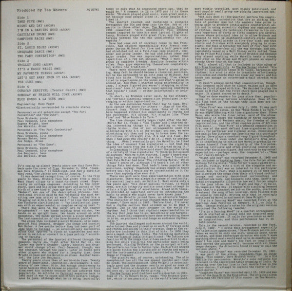 Dave Brubeck's All-Time Greatest Hits