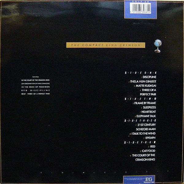 Master Release: The Compact King Crimson by King Crimson