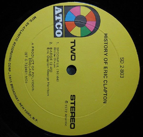 History Of Eric Clapton