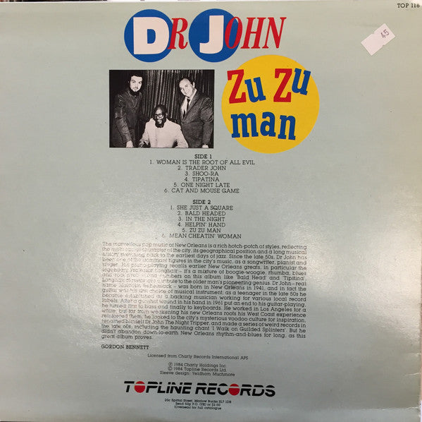 Release: Zu Zu Man-Vinyl-UK-1984-TOP 118-1901672
