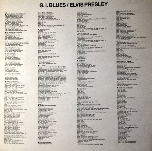 G. I. Blues