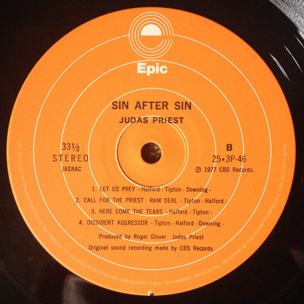 Sin After Sin = 背信の門