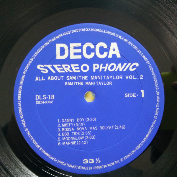 All About Sam The Man Taylor