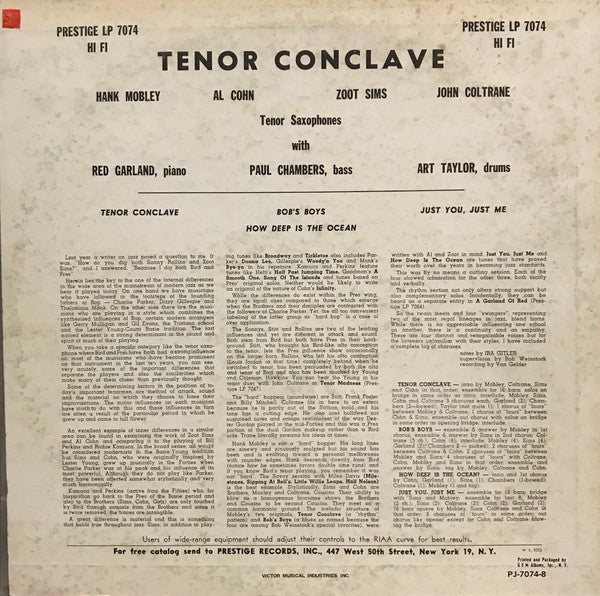 Tenor Conclave