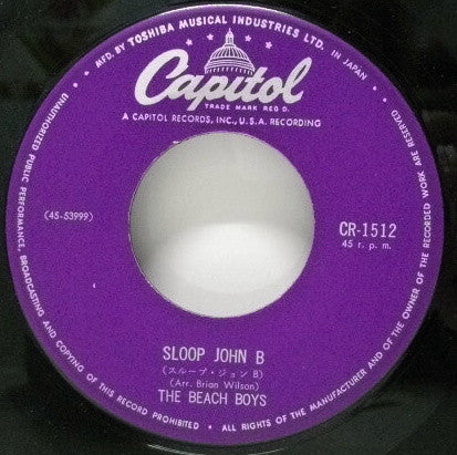 スループ ・ジョン・B = Sloop John B