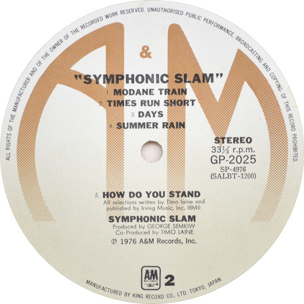 宇宙讃歌 = Symphonic Slam