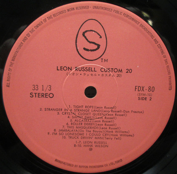 Leon Russell Custom 20