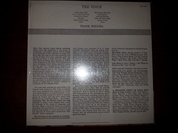 Release: The Voice-Vinyl-Japan-1975-SOPJ 108-8677969