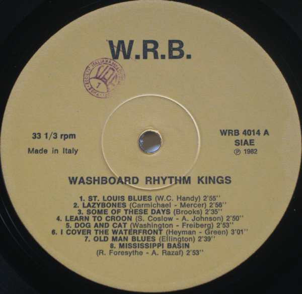 Washboard Rhythm Boys 1933