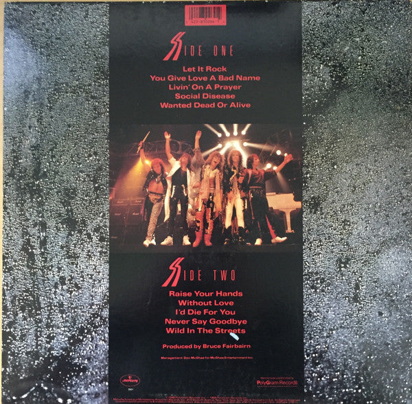 Release: Slippery When Wet-Vinyl-US-1986-422-830 264-1 M-1-5304551