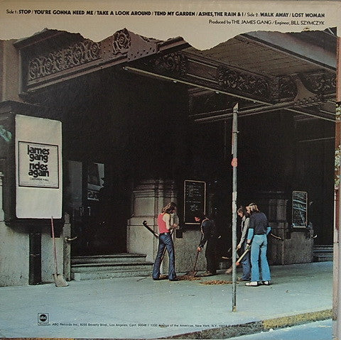 Release: Live In Concert-Vinyl-US-1972-ABCX 733-4417387