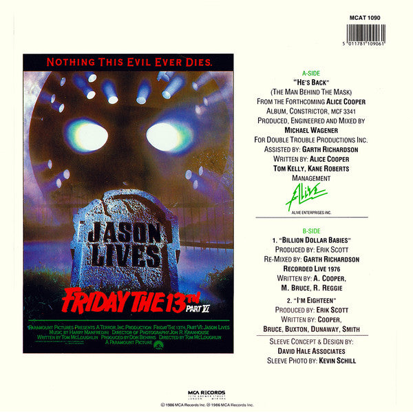 Master Release: He's Back (The Man Behind The Mask) by Alice Cooper (2)