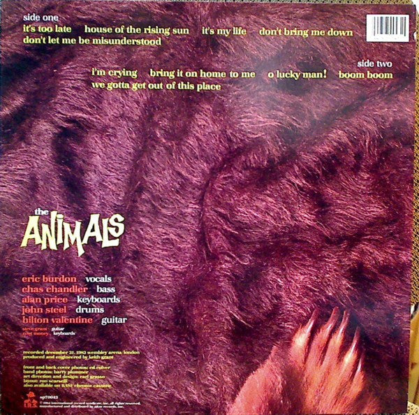Master Release: Greatest Hits Live! by The Animals