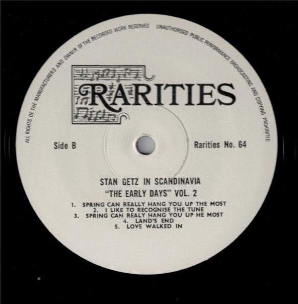 The Early Days - In Scandinavia - Volume Two