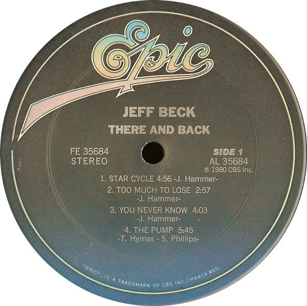 Release: There & Back-Vinyl-US-1980-FE 35684-1583604