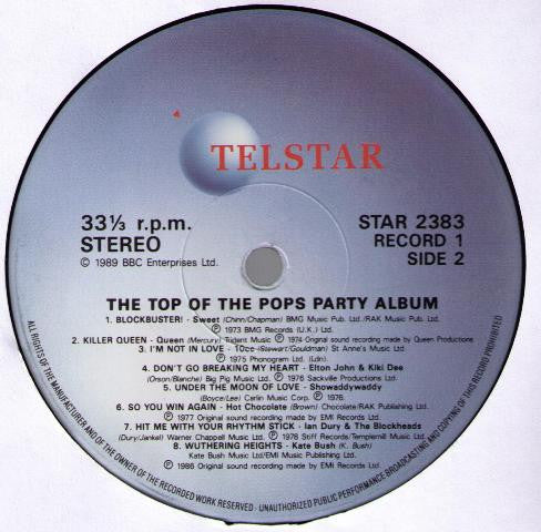 The Top Of The Pops Party Album
