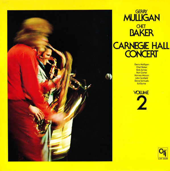 Release: Carnegie Hall Concert - Volume 2-Vinyl-Japan-1979-LAX 3229-3351704