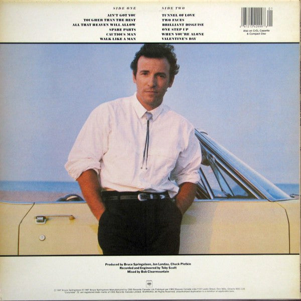 Release: Tunnel Of Love-Vinyl-Canada-1987-OC 40999-1748433