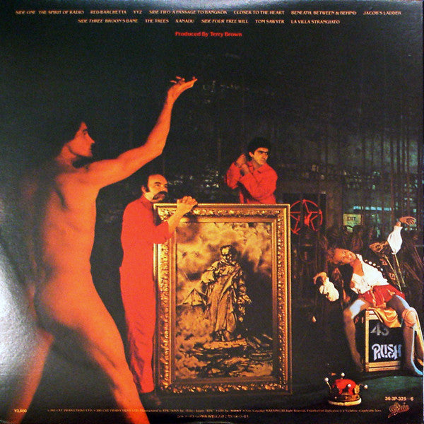 Release: Exit...Stage Left-Vinyl-Japan-1981-36 3P-325~6, 36 3P-325~6-2682131