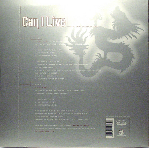 Release: Can I Live-Vinyl-US-2001-314 572 932-1 RE2, 314572932-1-2152977