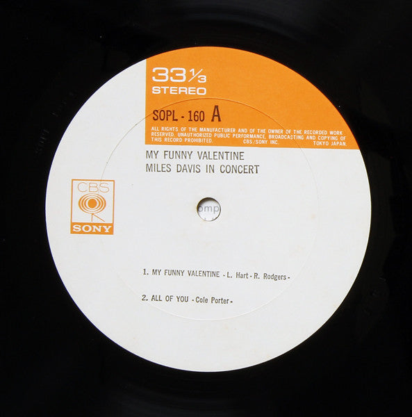 My Funny Valentine - Miles Davis In Concert