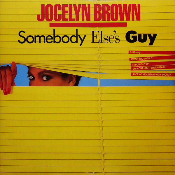 Master Release: Somebody Else's Guy by Jocelyn Brown