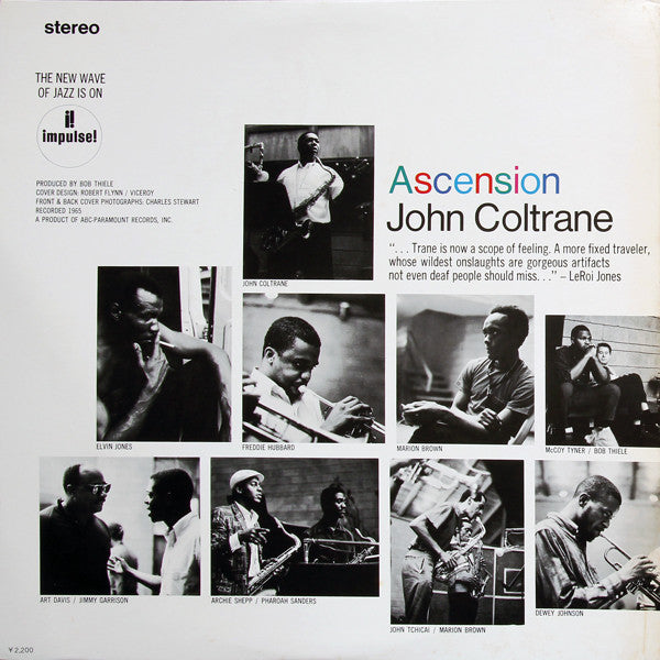 Release: Ascension (Edition II)-Vinyl-Japan-1976-YP-8529-AI, YP-8529-AI-3463765
