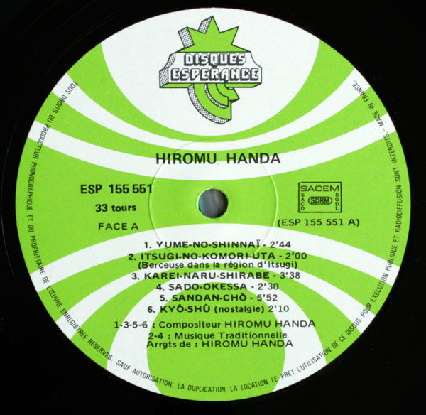 Le Koto De Hiromu Handa