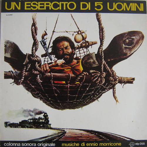 Release: Un Esercito Di 5 Uomini (Colonna Sonora Originale Del Film)-Vinyl-Italy-1977-ELP 058, ELP. 58-2284101