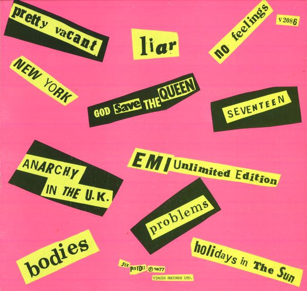 Release: Never Mind The Bollocks Here's The Sex Pistols-Vinyl-UK-1978-V 2086-2887650