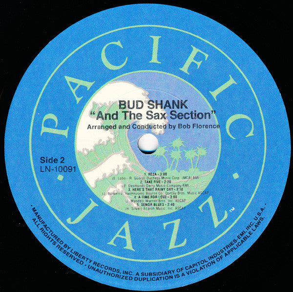 Bud Shank And The Sax Section