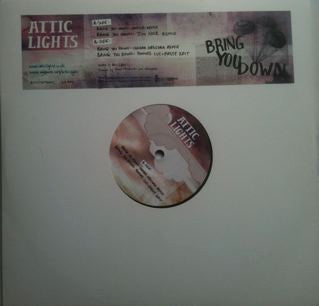 Release: Bring You Down-Vinyl-UK-2008-ATTICS10 PROMO1-2276993