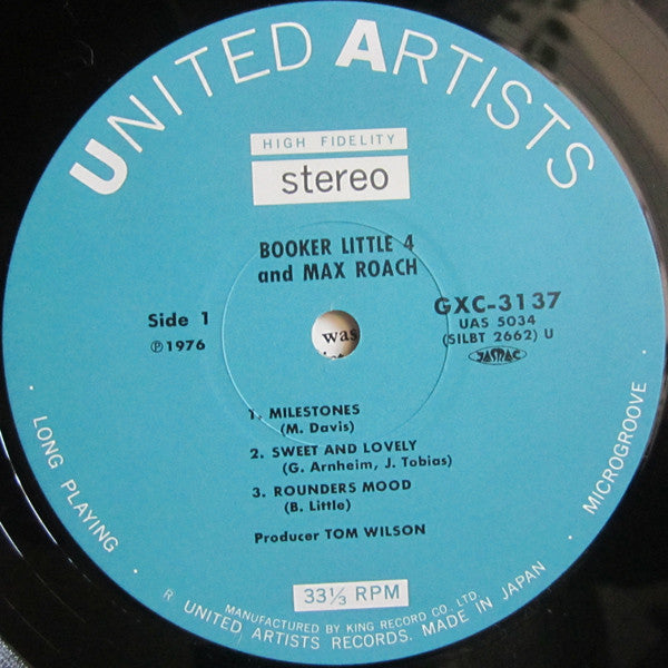 Booker Little 4 & Max Roach