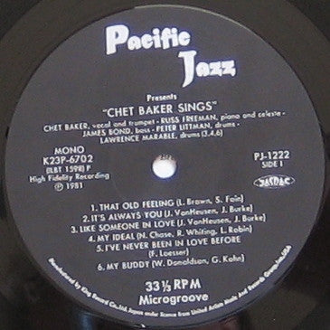 Chet Baker Sings