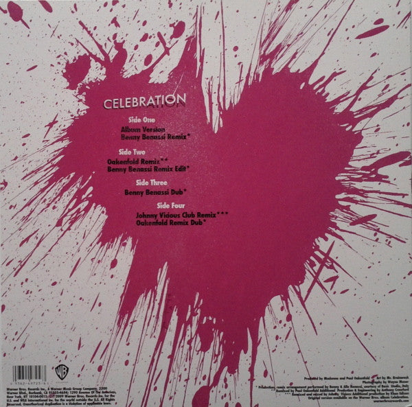 Master Release: Celebration by Madonna