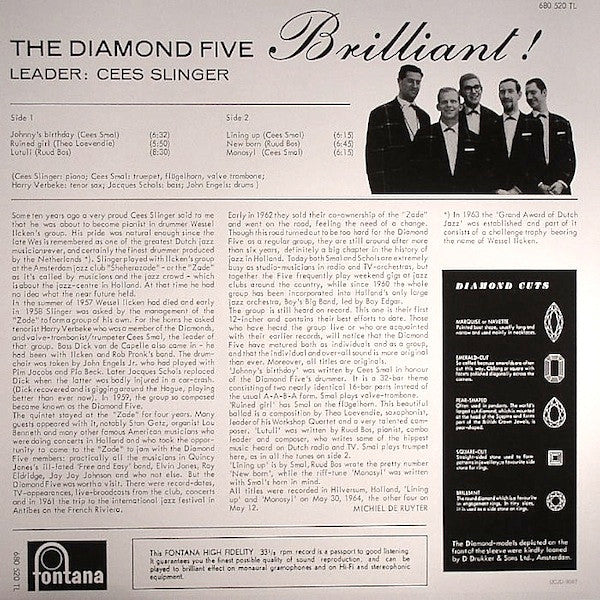 Master Release: Brilliant! by The Diamond Five