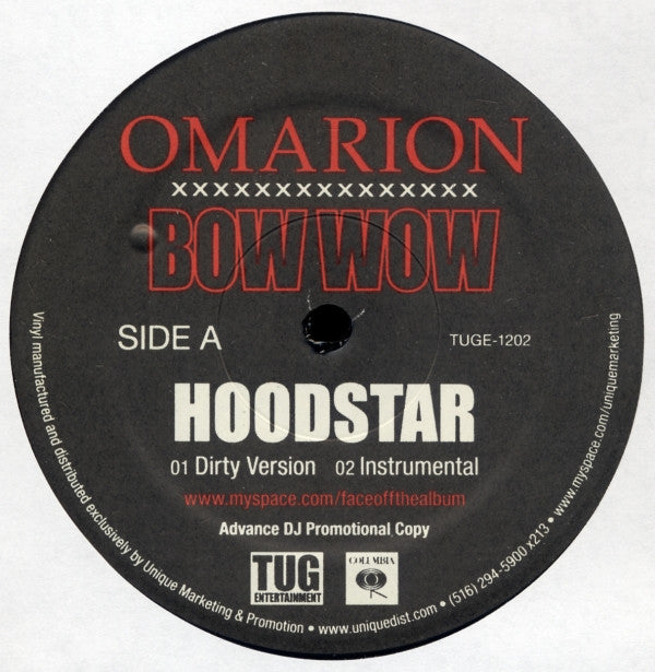 Release: Hoodstar-Vinyl-US-2007-TUGE-1202-2262953