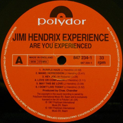 Are You Experienced