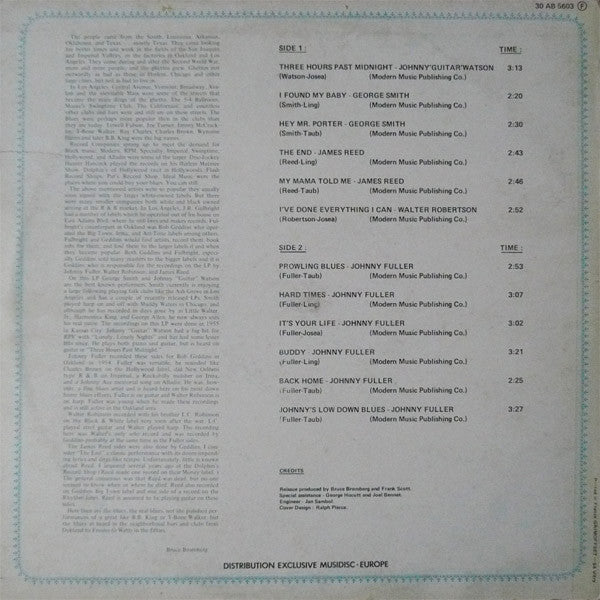 Release: California Blues-Vinyl-France-1978-30 AB 5603, AB 5603-3215739