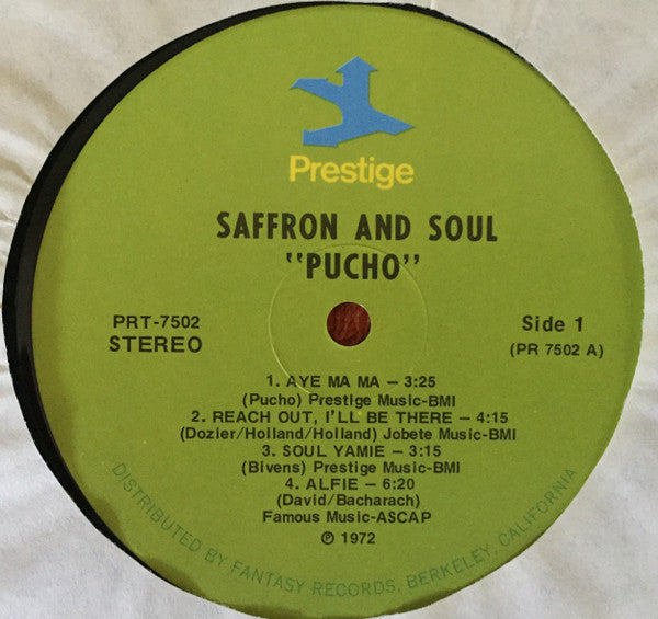 Master Release: Saffron & Soul by Pucho & His Latin Soul Brothers
