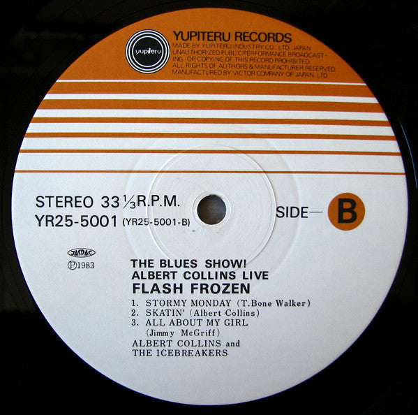 Flash Frozen The Blues Show! Albert Collins Live